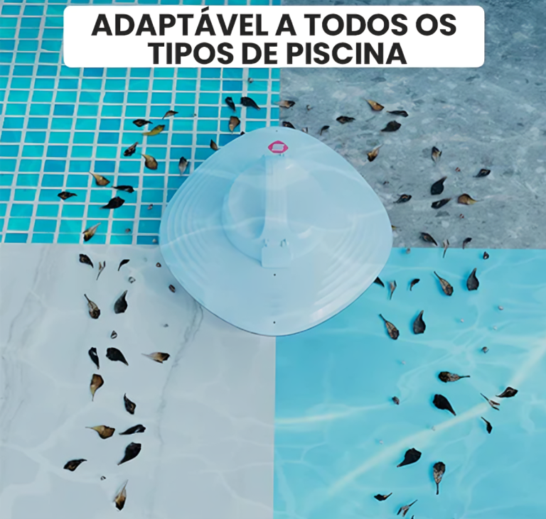 AquaBot™ - Robô Aspirador Inteligente para Piscinas