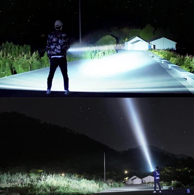 Lanterna A prova d'água Laser Pro Titanium® Mais Potente do Mundo