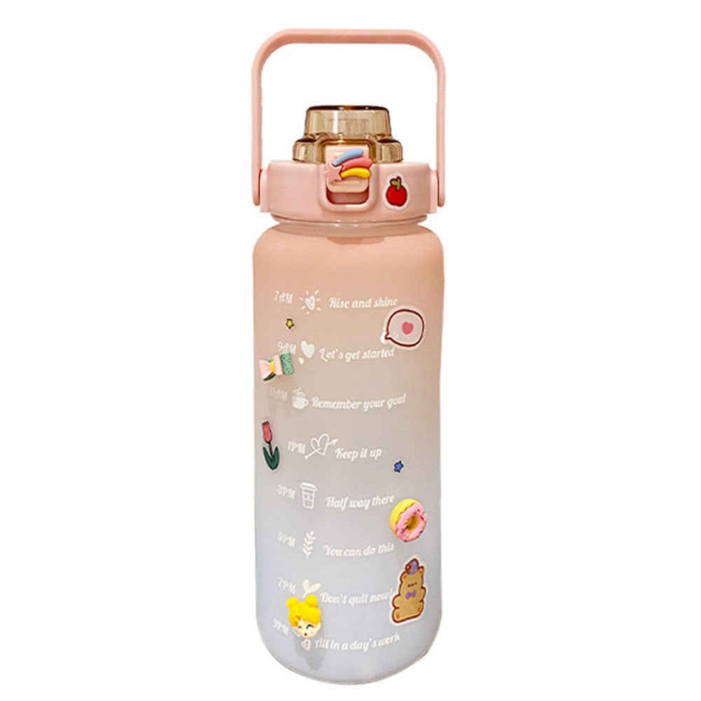 Garrafa Dry Water  Garrafa de Água 2 Litros  + BRINDE EXCLUSIVO - Edição Limitada