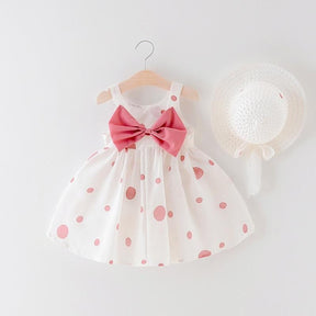 Vestidinho + Chapéu Baby Verão